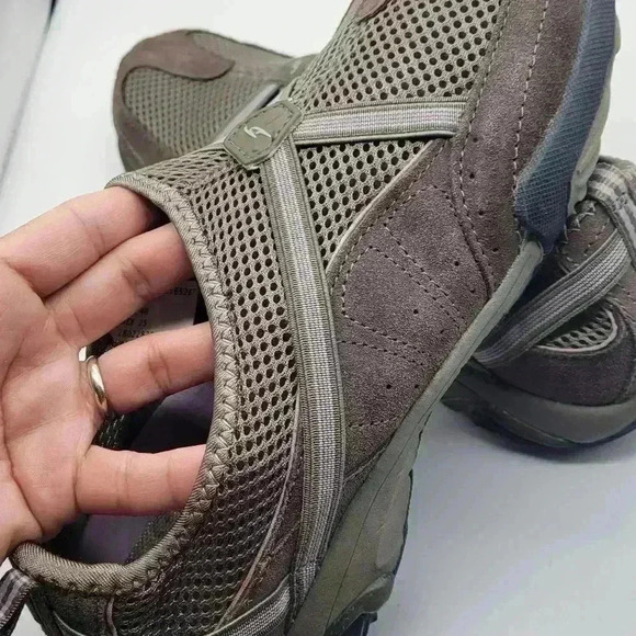 Dr. Schoolls Outdoor Hiking Women's Mesh Shoe Gel Size 8 Gray/Brown - Picture 12 of 14